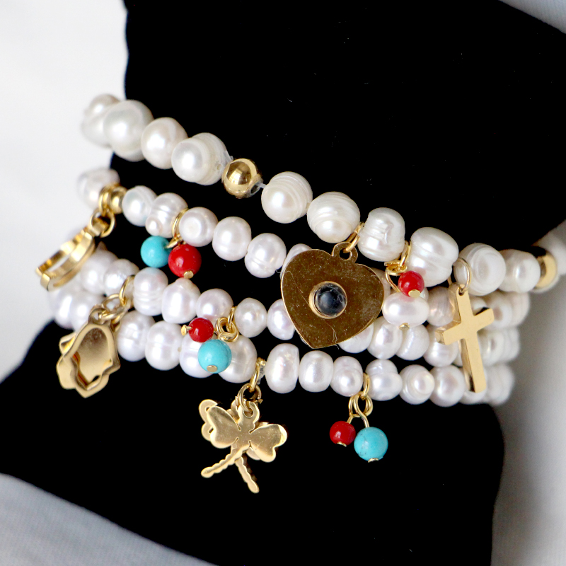 Juego de 4 pulseras 